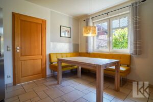 ...inklusive Essbereich