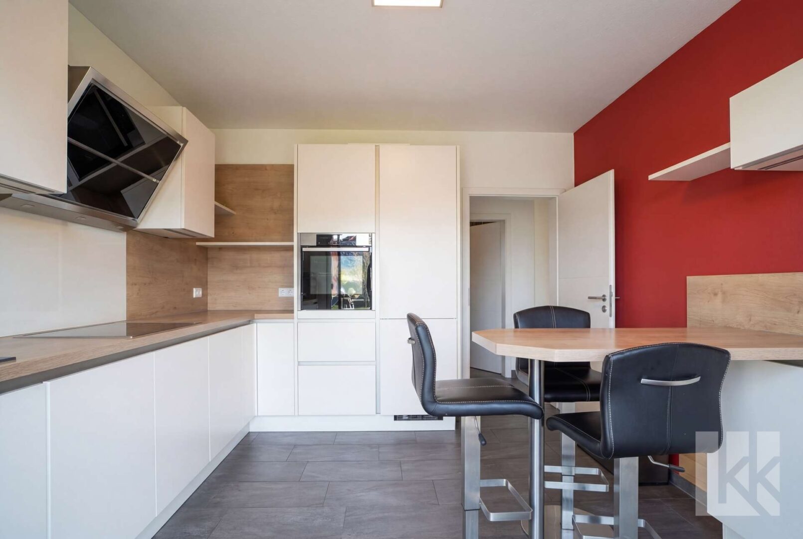 ...Die moderne Küche