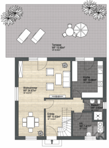 Grundriss Erdgeschoss