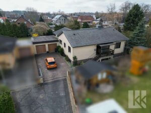 Hausansicht aus der Luft