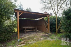 Überdachter Grillplatz