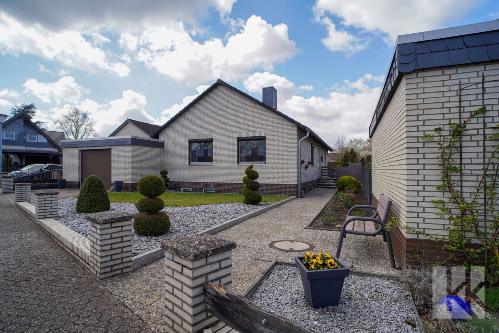 Der repräsentative Vorgarten