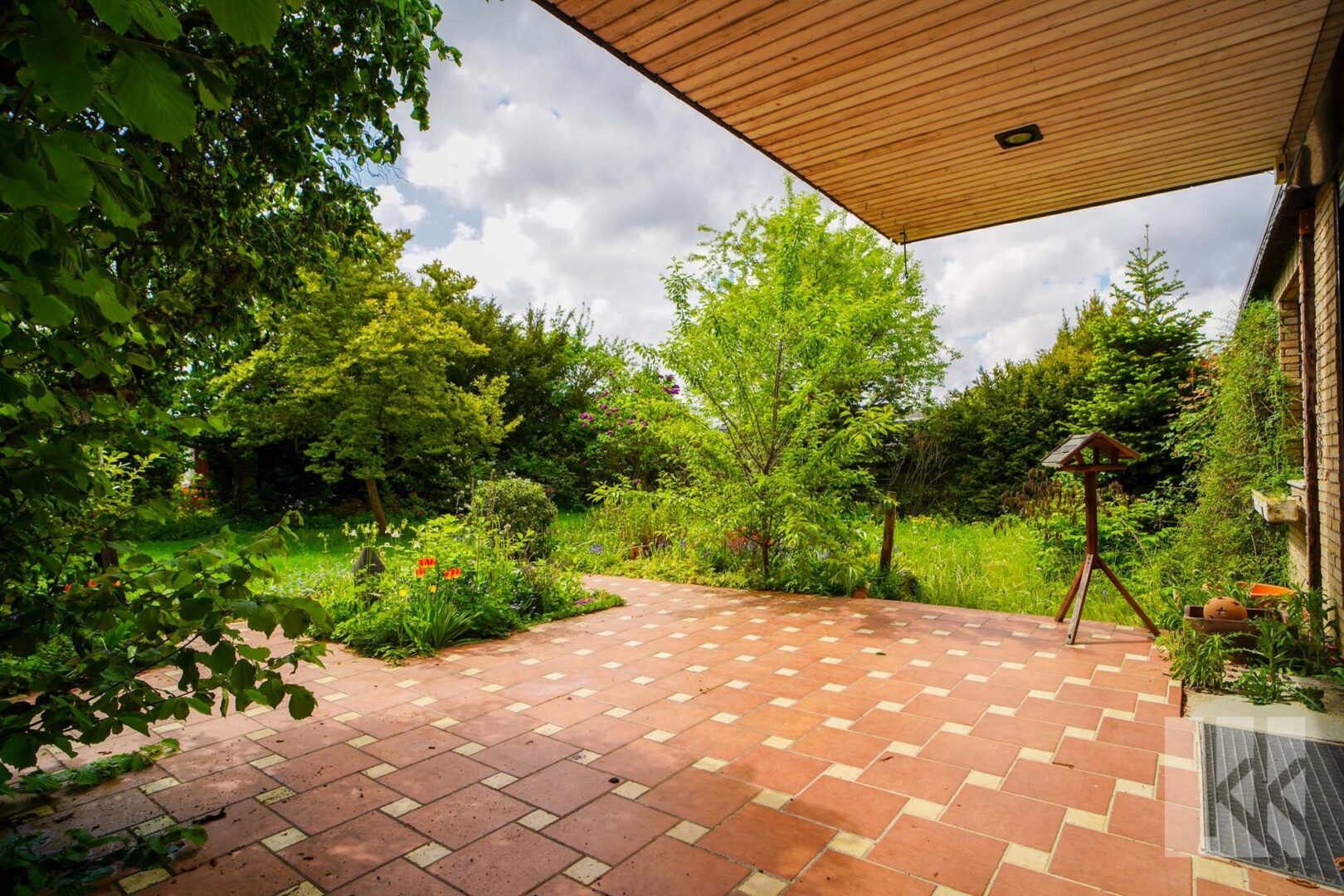 ...Blick in den Garten