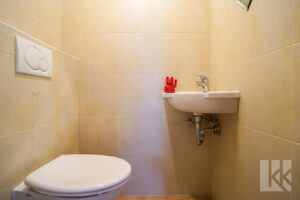 Praktisches Gäste-WC neben...