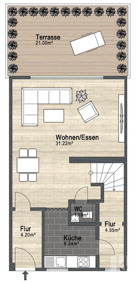 Grundriss Erdgeschoss