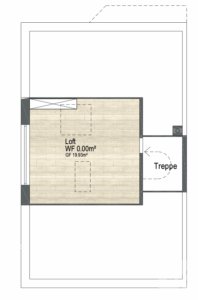 Grundriss Loft