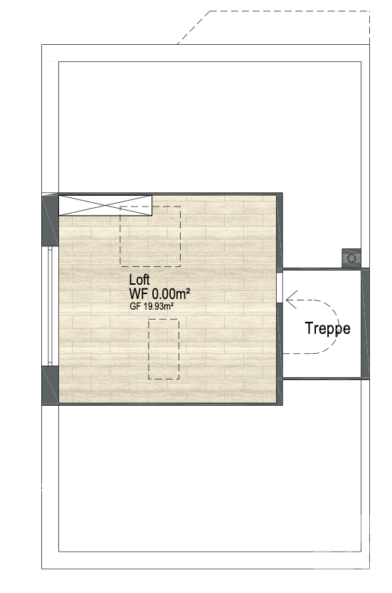 Grundriss Loft