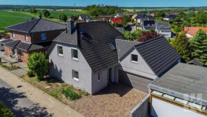 Hausansicht aus der Luft