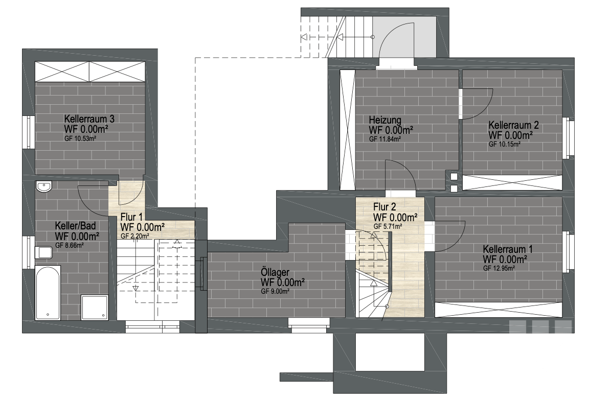Grundriss Kellergeschoss
