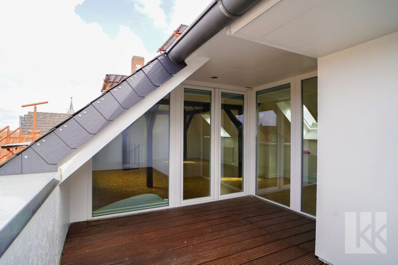 ...traumhaften Balkon