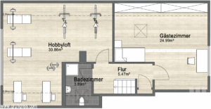 Grundriss Dachgeschoss