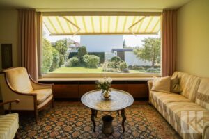 ...Blick in den Garten