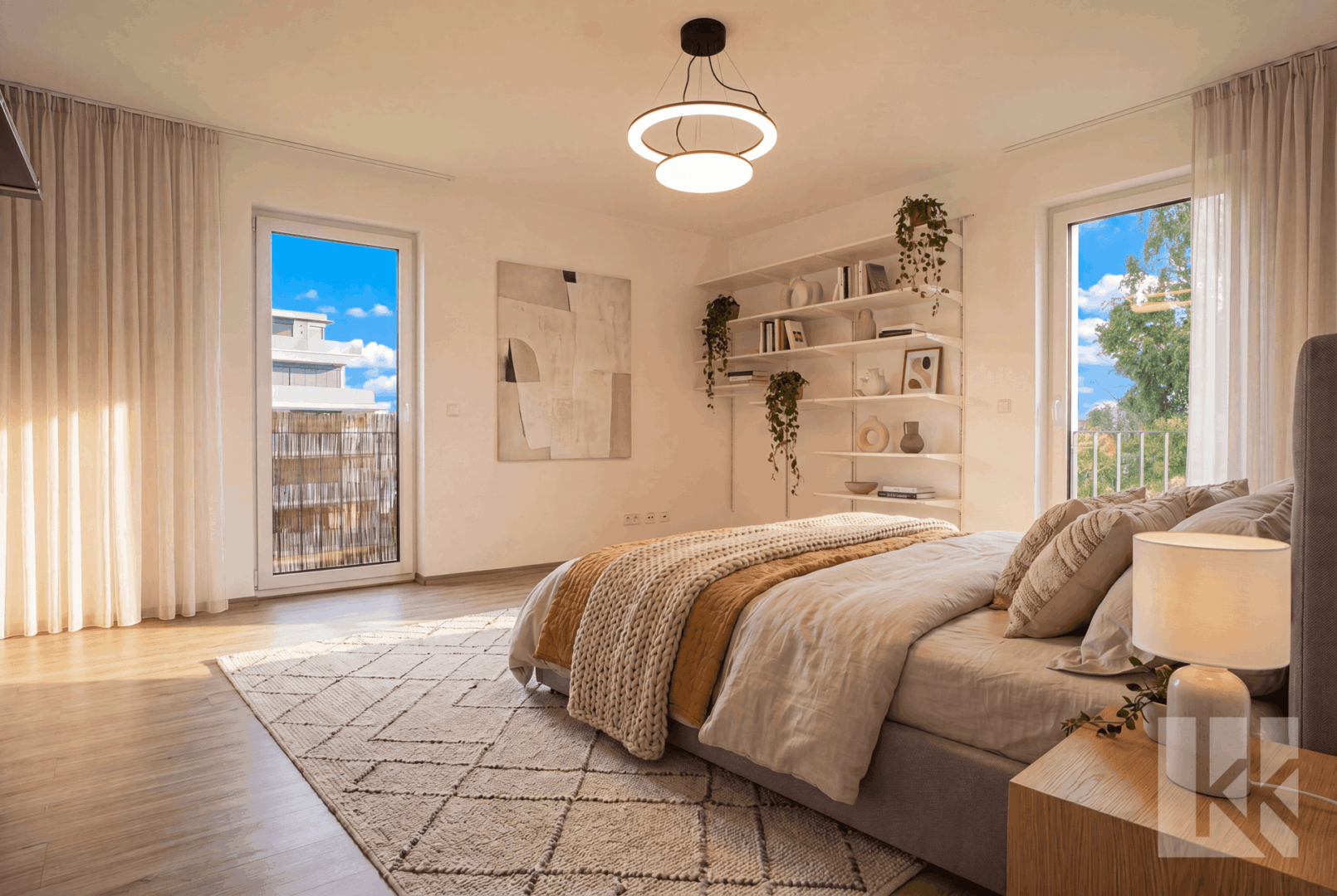 Schlafzimmer (Visualisierung)