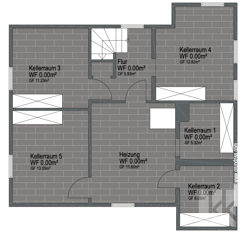 Grundriss Kellergeschoss