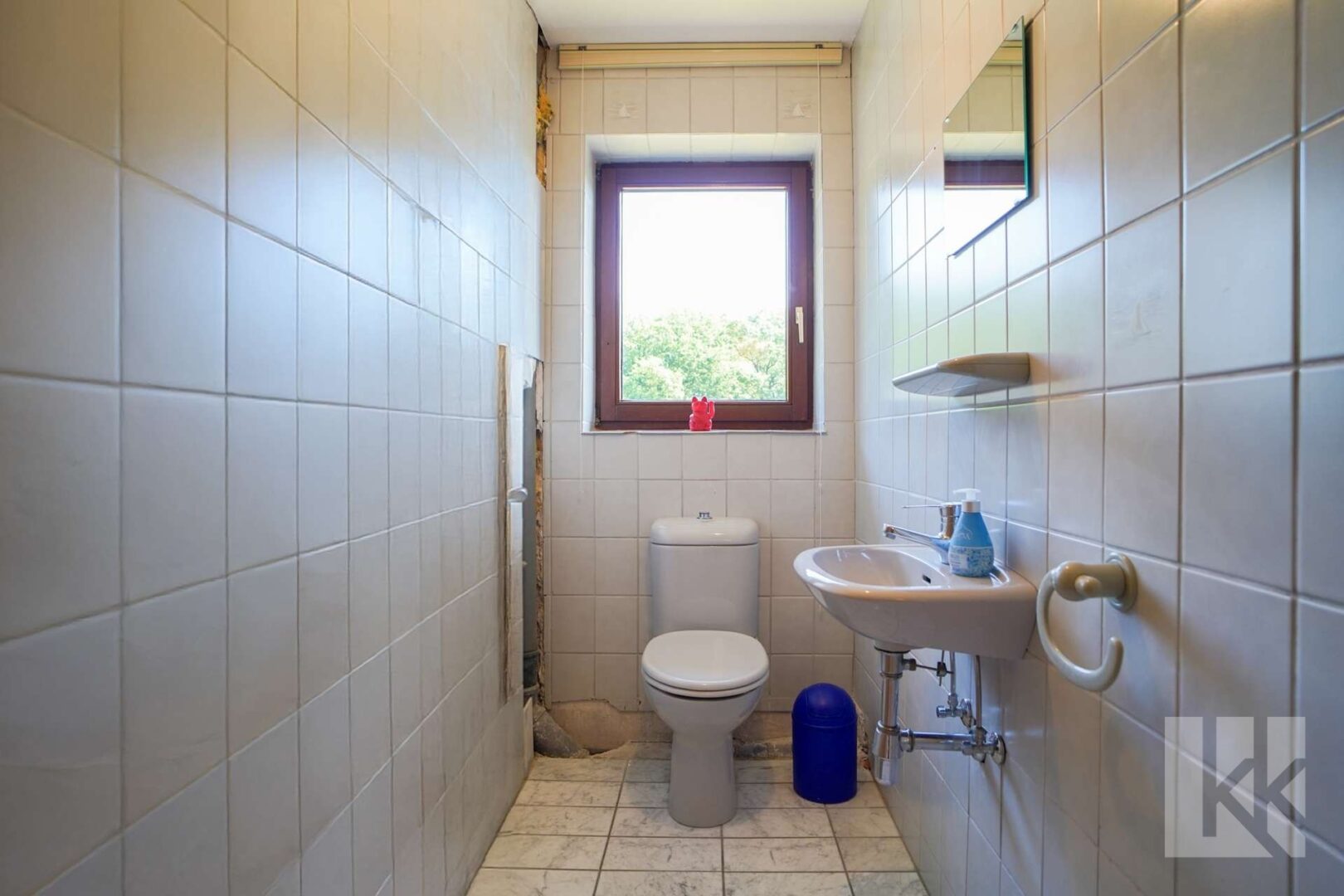 Das Gäste-WC mit Frischluft