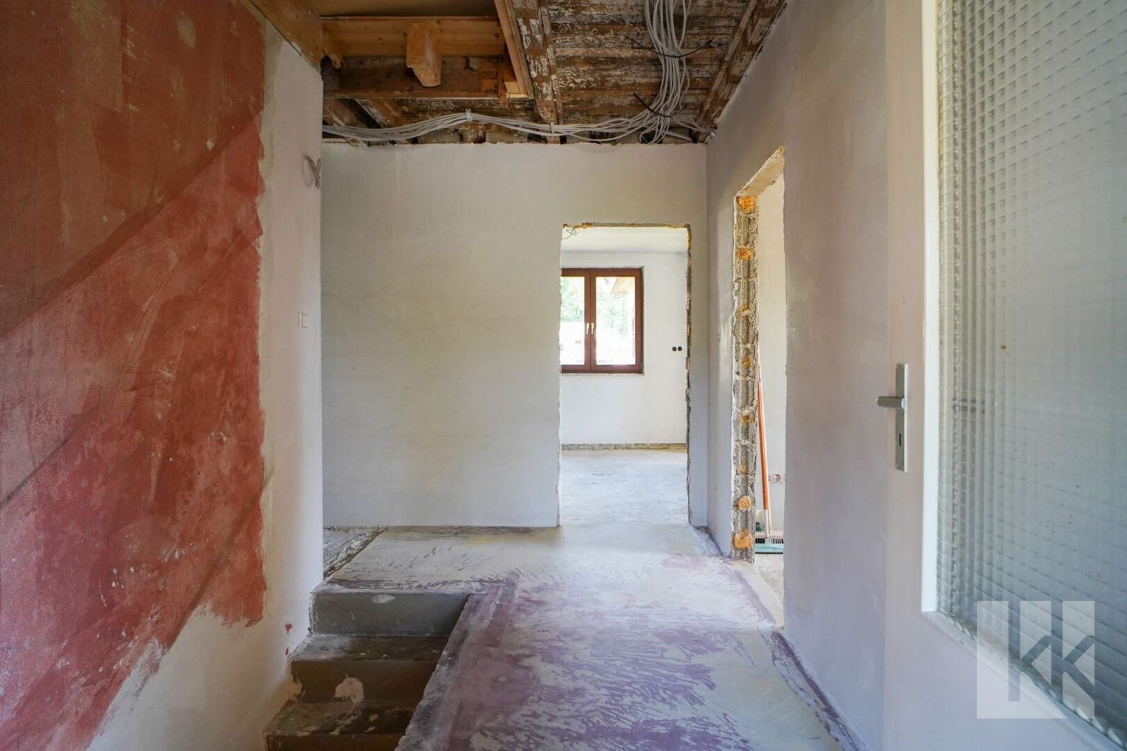 ...in die Wohnung