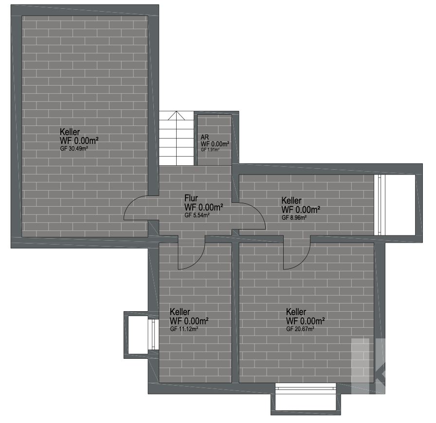 Grundriss Kellergeschoss
