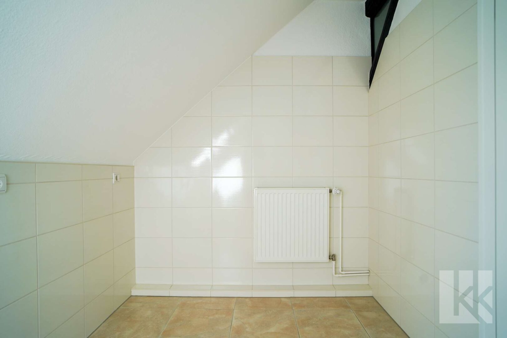 Platz für Waschmaschine und Trockner