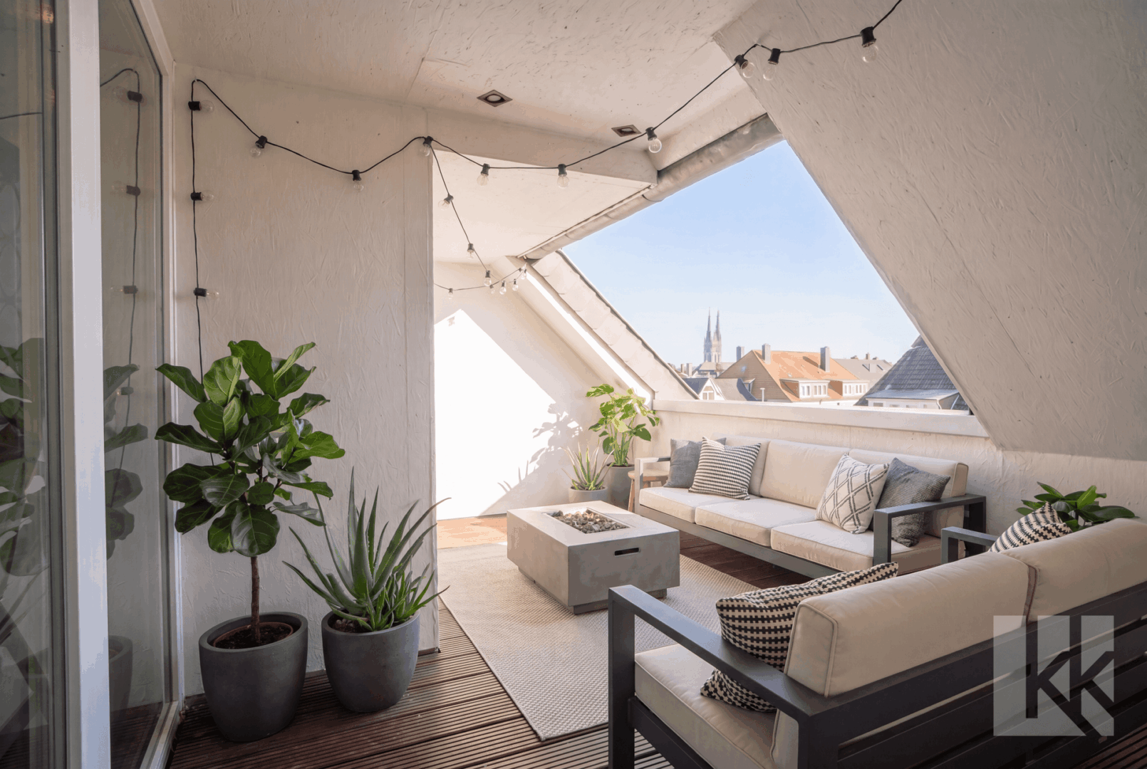 Visualisierung: Traumhafter Balkon