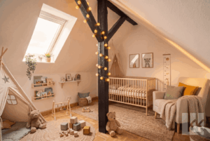 Visualisierung: Zweites Kinderzimmer