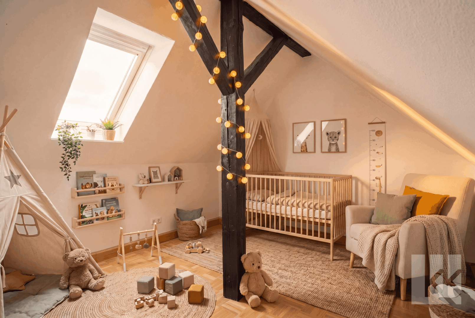 Visualisierung: Zweites Kinderzimmer
