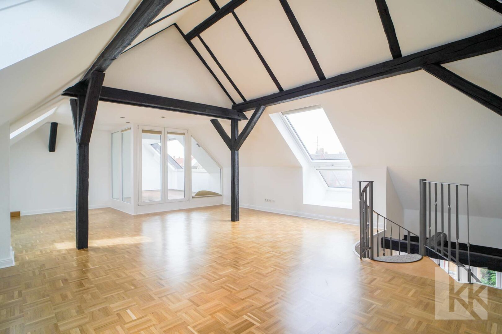 Wohnzimmer im Loft