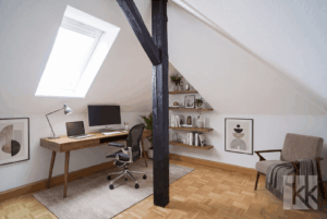 Visualisierung: Arbeitszimmer