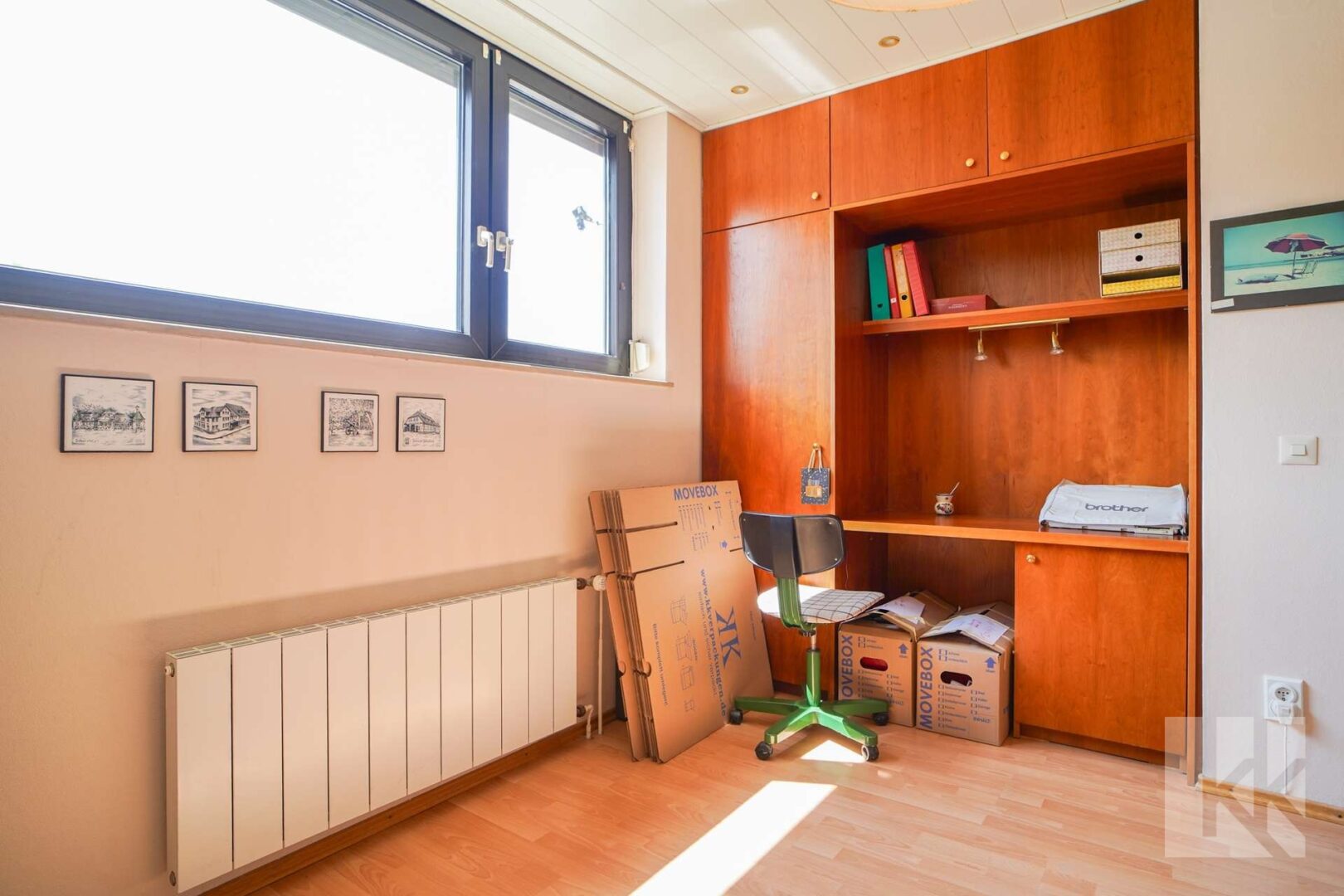 ...Platz für Schränke