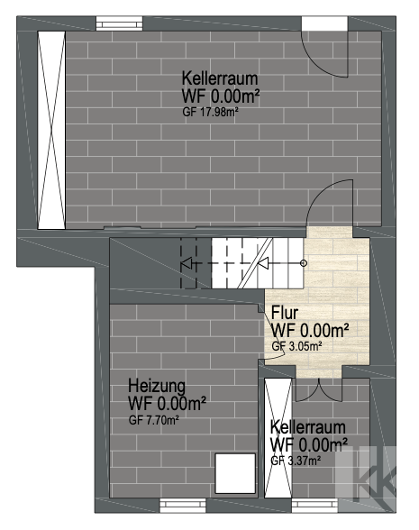 Grundriss Kellergeschoss