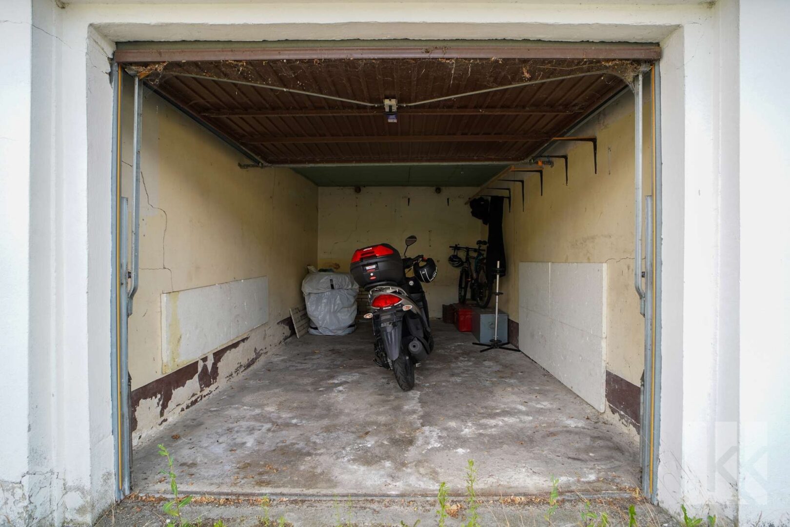 ...eine eigene Garage