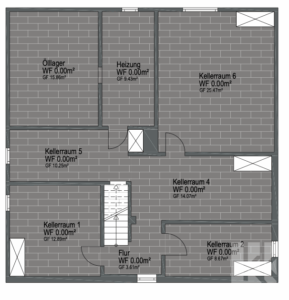 Grundriss Kellergeschoss