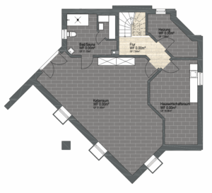 Grundriss Kellergeschoss