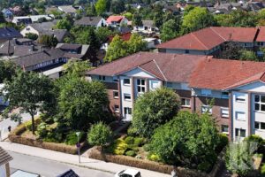 DIe Liegenschaft aus der Luft
