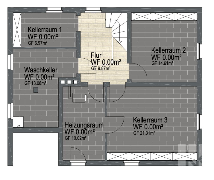 Grundriss Kellergeschoss