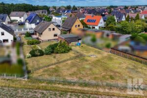 Die Liegenschaft aus der Luft