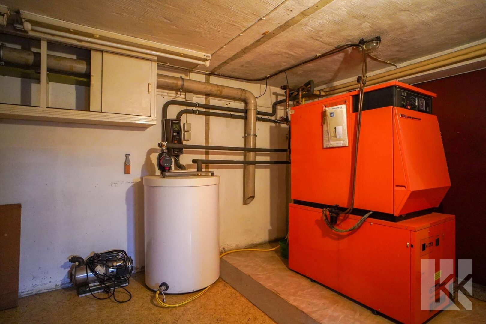 Platz für Haustechnik