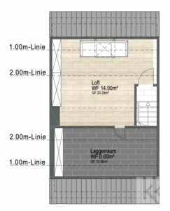 Grundriss Dachgeschoss