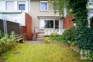 …und dem Zugang zum Garten.